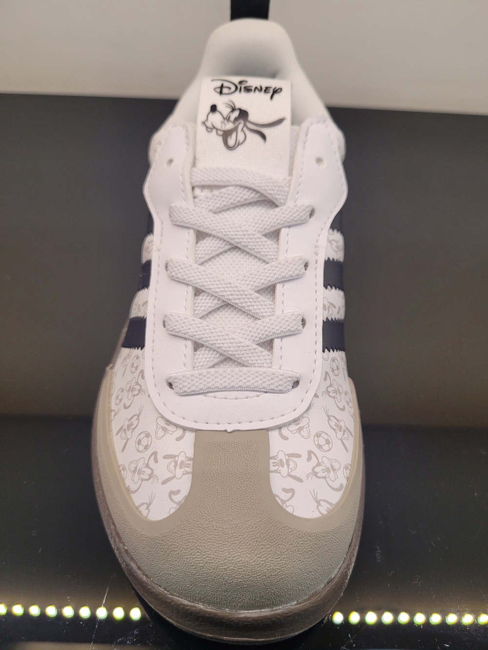 Disney Kids White and Gray Graphic Sneaker All Size Available